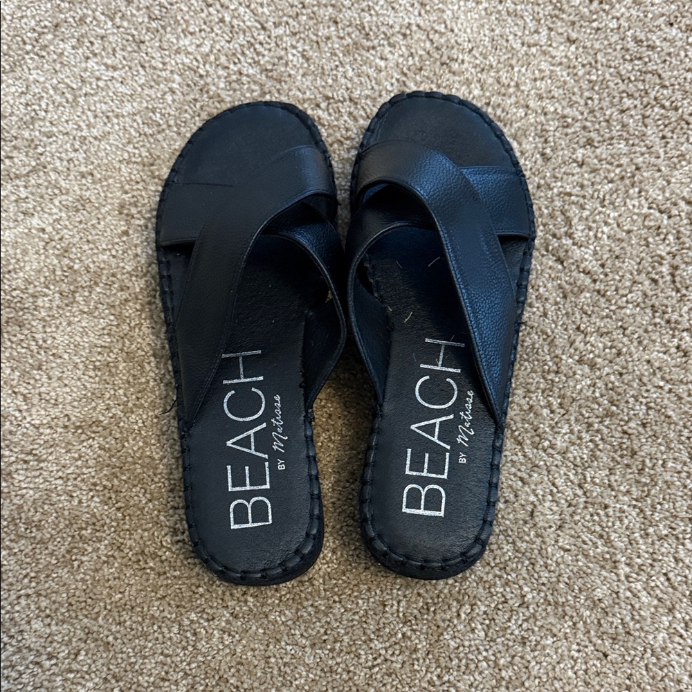 Beach by Matisse Women's Black Sandals